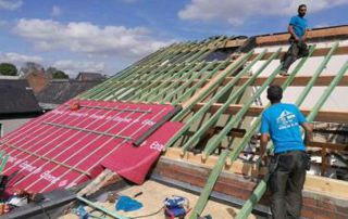 construction de toiture à Rixensart