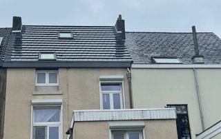 chantier de toiture à Genappe