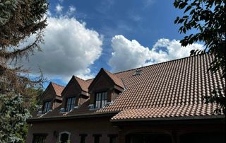 toit de maison familiale